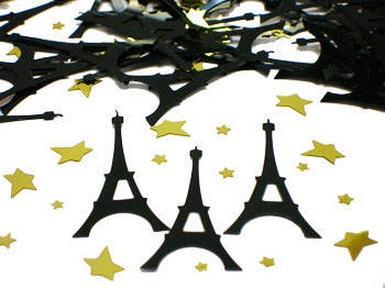Personalised Party Eiffel Tower Decorations